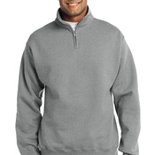 NuBlend ® ; 1/4 Zip Cadet Collar Sweatshirt
