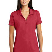 Ladies Embossed PosiCharge ® Tough Polo ™