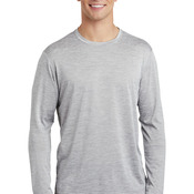 ® PosiCharge ® Long Sleeve Electric Heather Tee