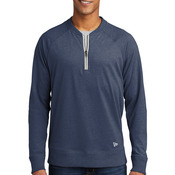 Sueded Cotton Blend 1/4 Zip Pullover