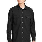 Long Sleeve Twill Overshirt