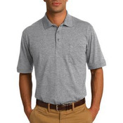 Core Blend Jersey Knit Pocket Polo